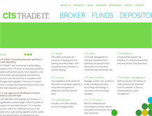 Tablet Screenshot of cts-tradeit.com
